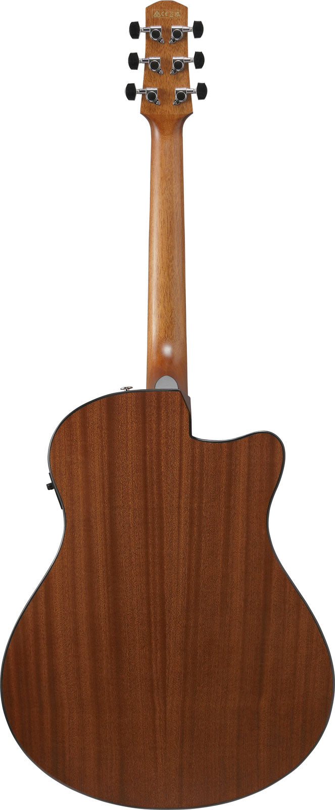 AAM50LCE-OLB Tapa Sunburst marrón claro poro abierto Fondo y aros naturales poro abierto