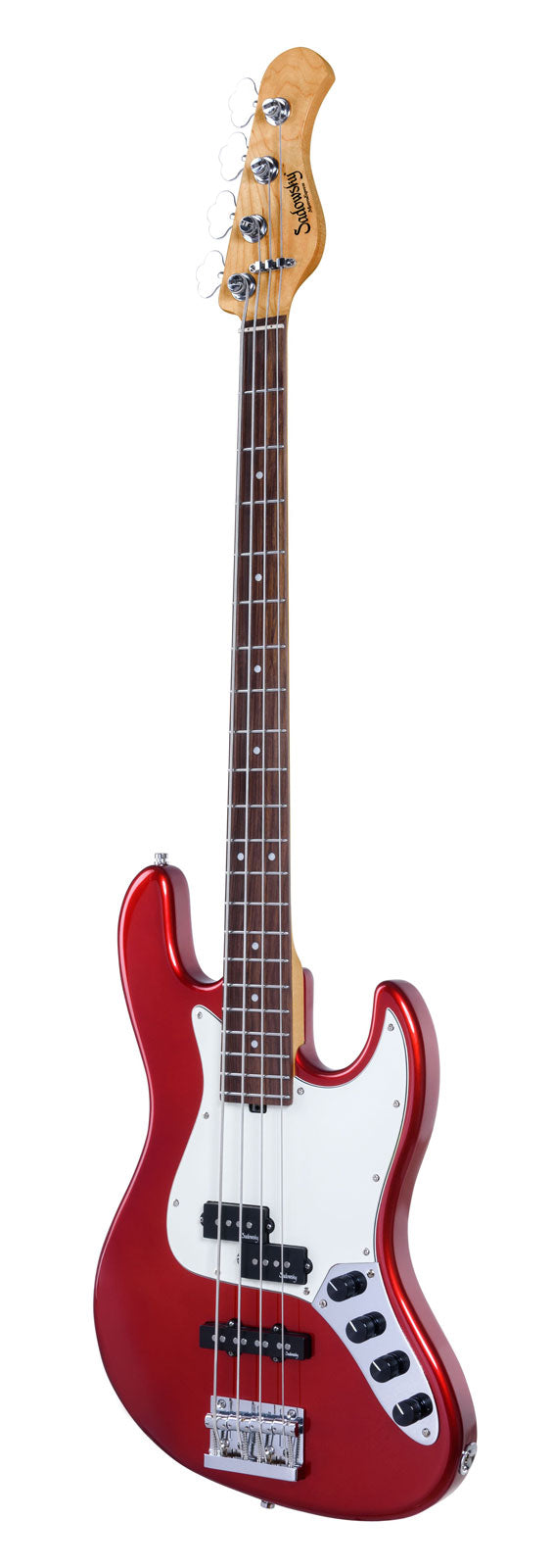 METROEXPRESS 21 HYBRID PJ 4 STRING - CANDY APPLE RD,ROSEWOOD