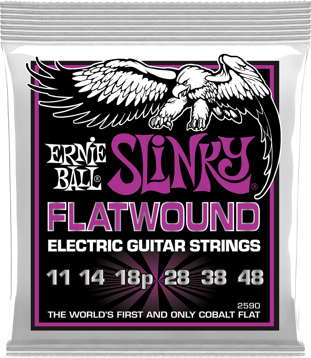 2590 FLATWOUND POWER SLINKY FLATWOUND 11 - 48