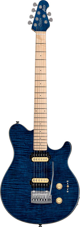 Axis Tapa de arce flameado Neptune Blue