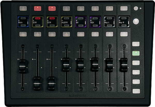 Allen & Heath Controllers - 8 motorized faders for dLive