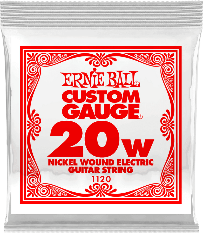 .020 NICKEL WOUND ELECTRIC GUITAR STRINGS