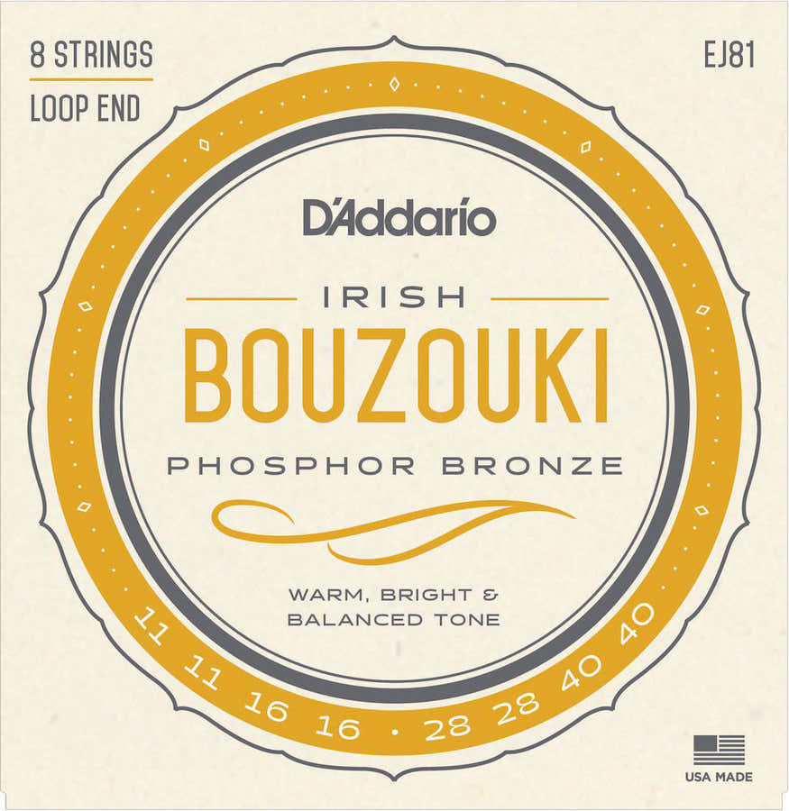 EJ81 Cuerdas para bouzouki irlandés