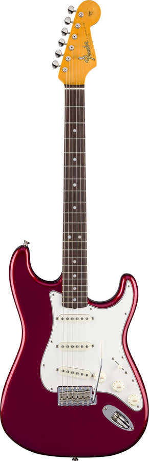 American Vintage 1965 Stratocaster Round-Lam RW Candy Apple Red