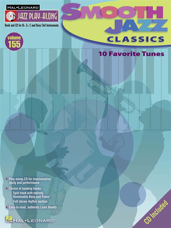Jazz Play Along Volumen - 155 Clásicos de Smooth Jazz para todos los instrumentos + CD - Instrumentos en Sib