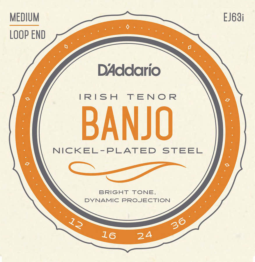 EJ63I Cuerdas para Banjo Light Tenor Irlandés 12-36
