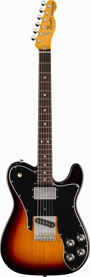 Telecaster Custom American Vintage II 1977 RW Sunburst de 3 colores