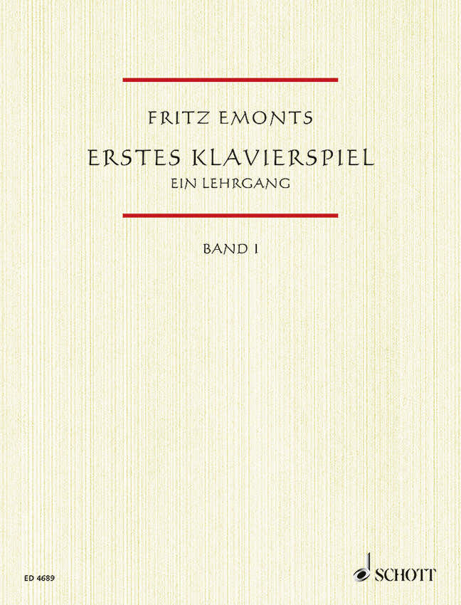Erstes Klavierspiel - Piano