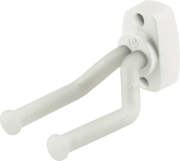 K&M Guitar Wall Mount White - 16280W