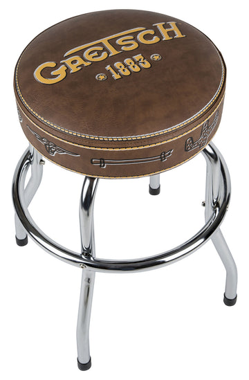 1883 Taburete de bar con logotipo, 25"