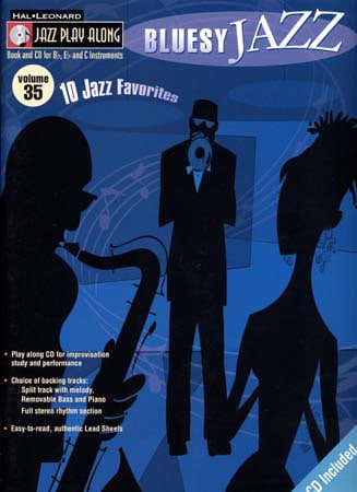 Jazz Play Along Vol.35 - Bluesy Jazz + Cd - Bb Eb C Instruments
