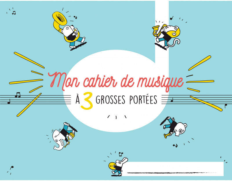 Cuaderno De Música 3 Pentagramas