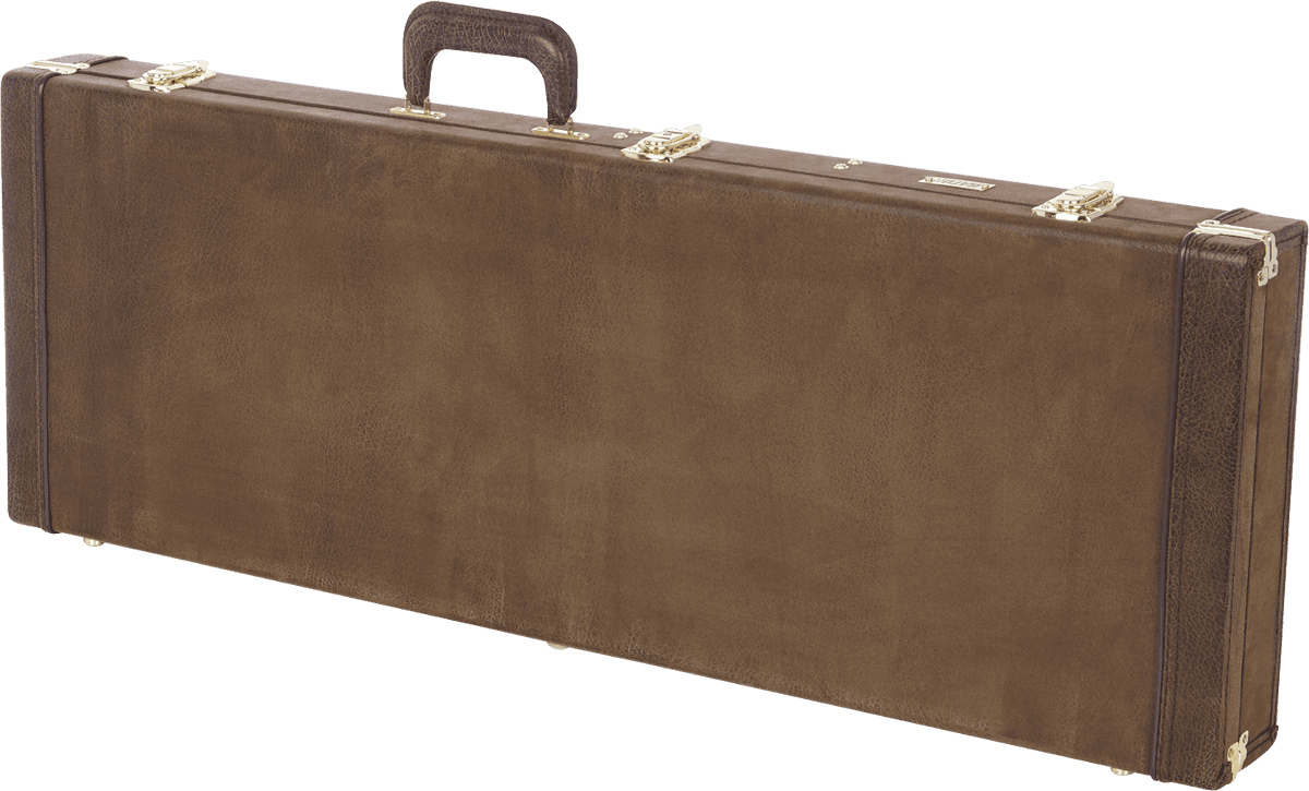 Estuche Eléctrico Vintage Marrón de Madera Deluxe - GW