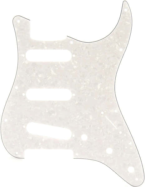 Golpeador para Strat SSS blanco perla