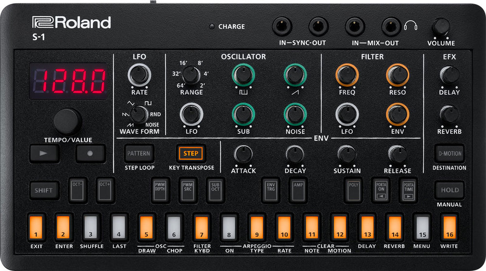 Roland Aira Compact S-1 Sintetizador de ajuste