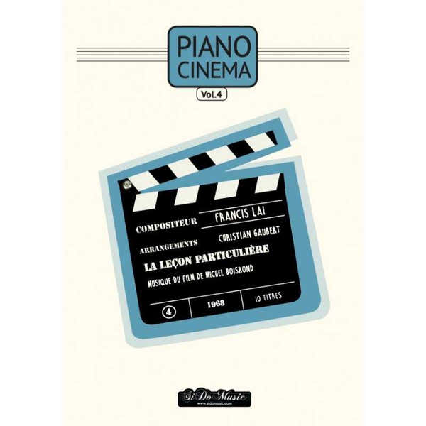 Capte Note PIANO CINEMA VOL.4 - FRANCIS LAI - PIANO SOLO