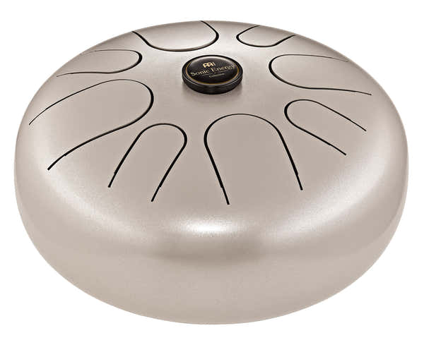 MEINL SONIC ENERGY STEEL TONGUE DRUM G MINOR PEARL GREY