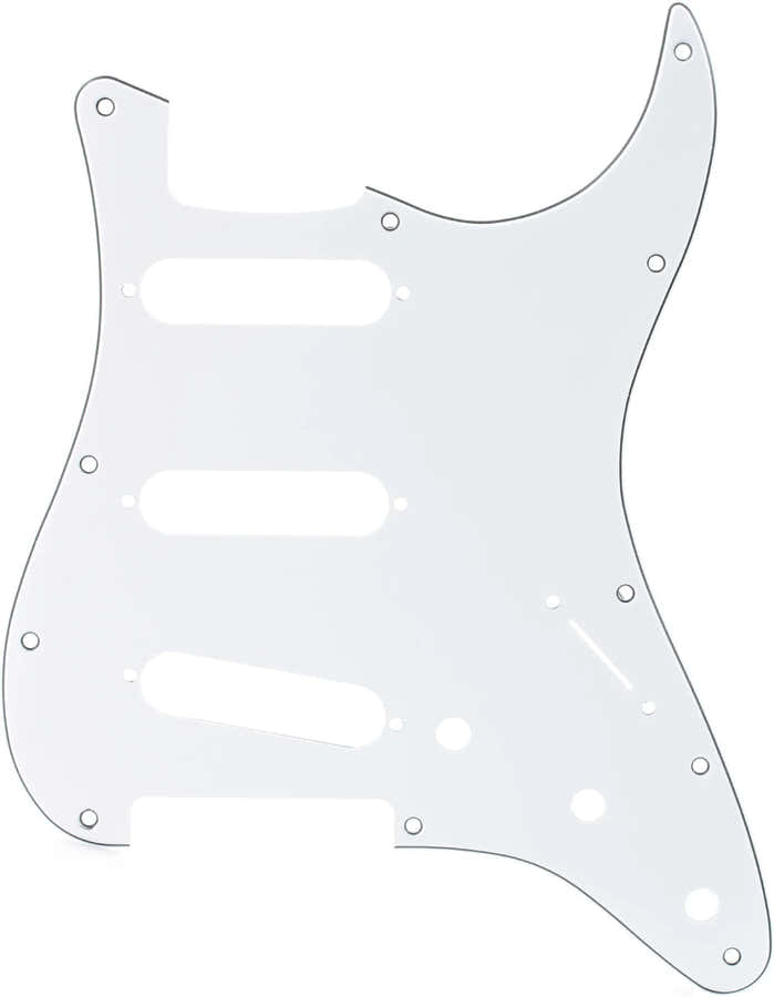 Golpeador para Strat SSS blanco