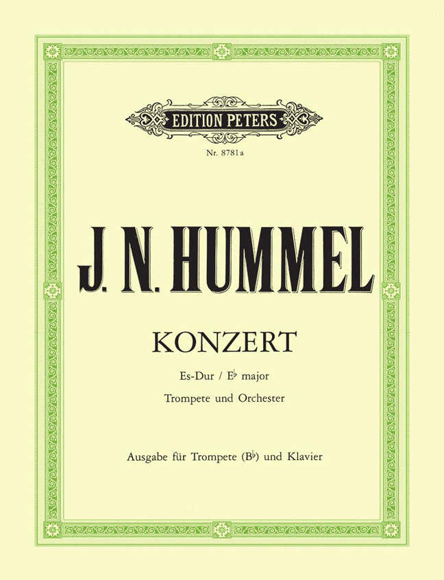 Hummel Johann Nepomuk - Trumpet Concerto - Trumpet And Piano