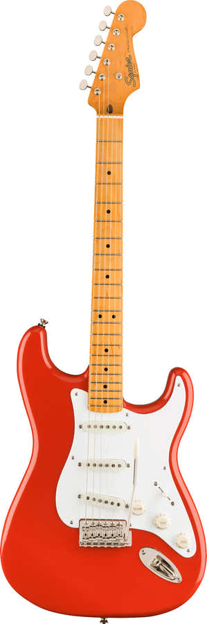Stratocaster 50S Classic Vibe Mn Rojo Fiesta