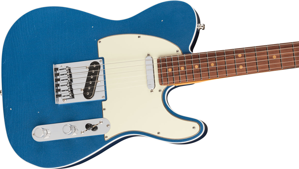 Telecaster '60s Custom American Ultra Luxe Vintage RW Azul Lake Placid
