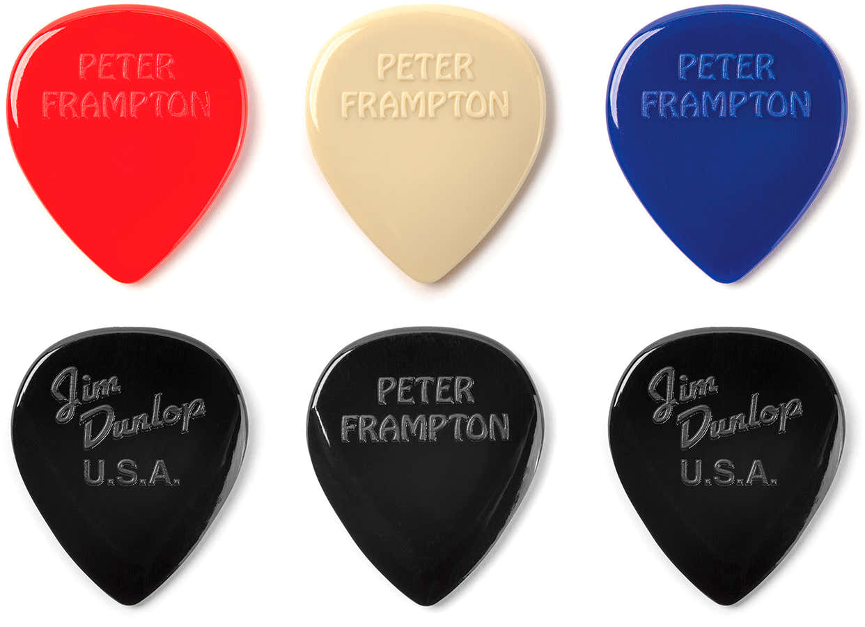 6 x 2,08mm Peter Frampton Vintage Jazz Teardrop Variados