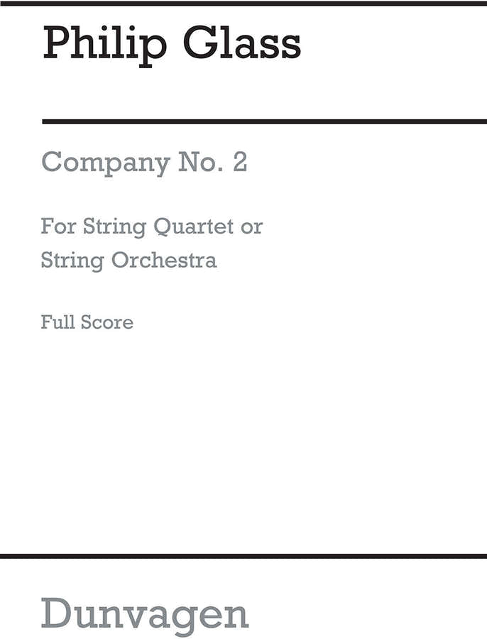 String Quartet No 2 'Company'