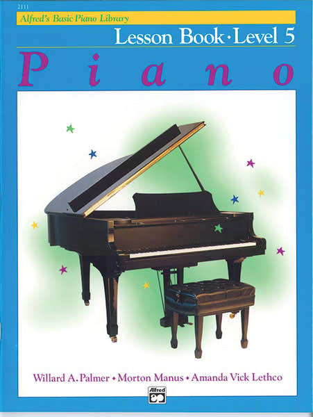 Palmer Manus And Lethco - Alfred's Basic Piano Lesson Book 5 - Piano