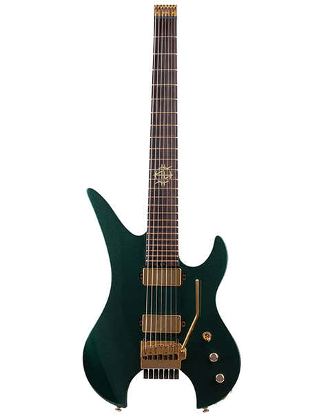 Synyster Gates Custom-7 FR Sin pala Verde roble metalizado