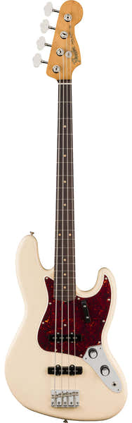Jazz Bass Early '60s Vintera III RW Olympic White