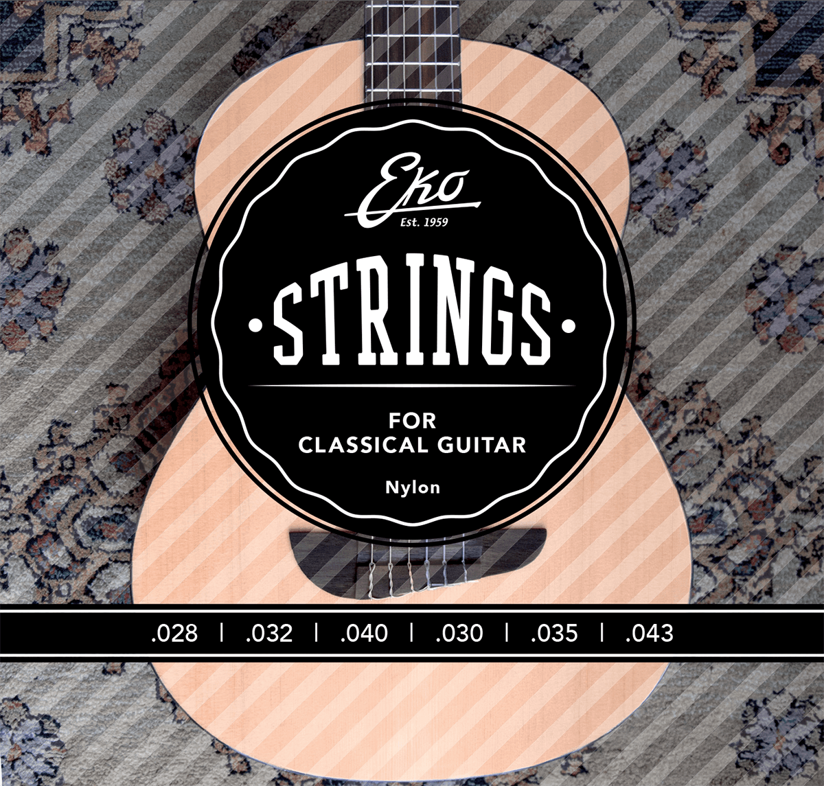 Cuerdas para guitarra Eko