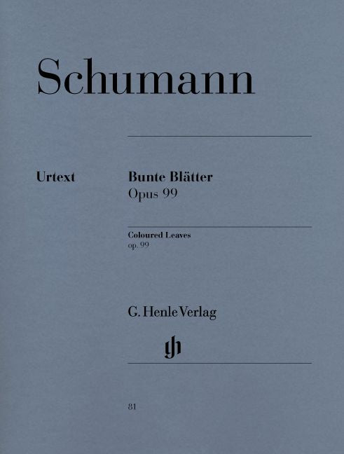 Schumann R. - Hojas coloreadas (Bunte Blätter) Op. 99