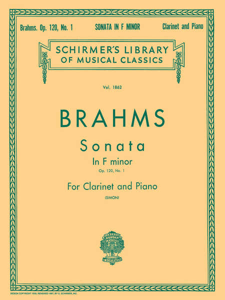 Sonata in F Minor Op. 120 No. 1