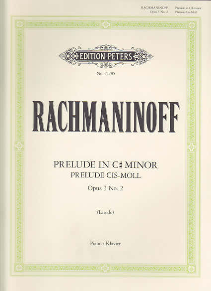 Rachmaninoff S. - Prelude In C Sharp Minor Op. 3 N° 2 - Piano