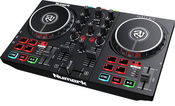 PARTY MIX 2 - CONTROLADOR DE DJ DE 2 CANALES