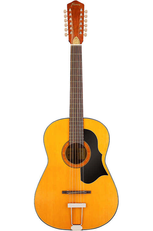 Vintage Hootenanny 12 Vintage Natural Alto brillo