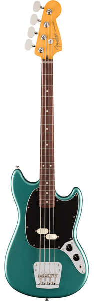 American Professional Classic Mustang Bass RW Faded Sherwood Green Metallic - Reacondicionado