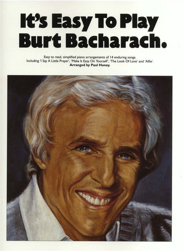IT'S EASY TO PLAY BURT BACHARACH - PVG
