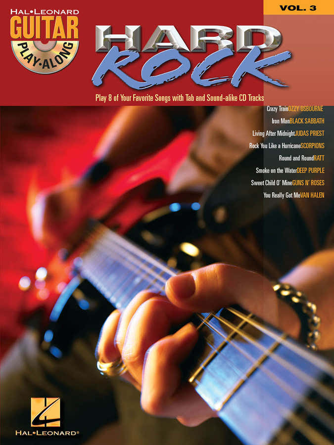 GUITAR PLAY ALONG VOL.03 - HARD ROCK + AUDIO EN LIGNE - GUITAR TAB