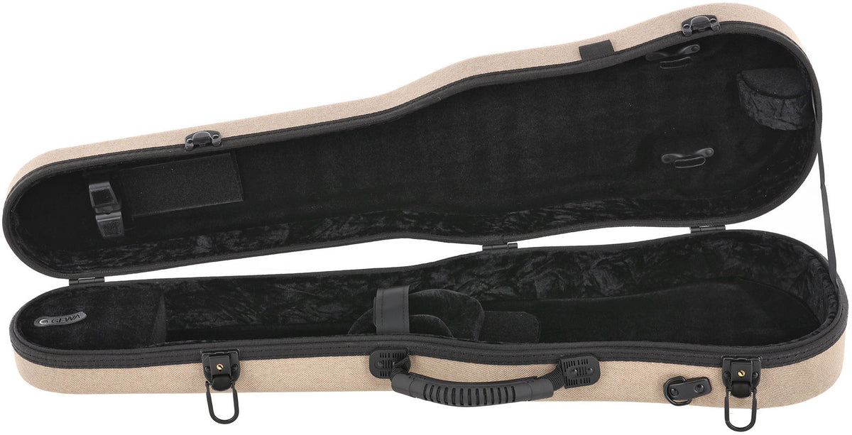 Orgánico A Beige/Negro - Violín 1/2 a 4/4 (Forma)