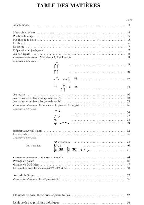 Ma Première Année De Piano - Hervé, Pouillard