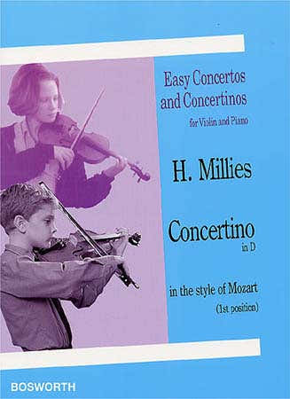 Millies H. - Concertino In D - Violon Piano