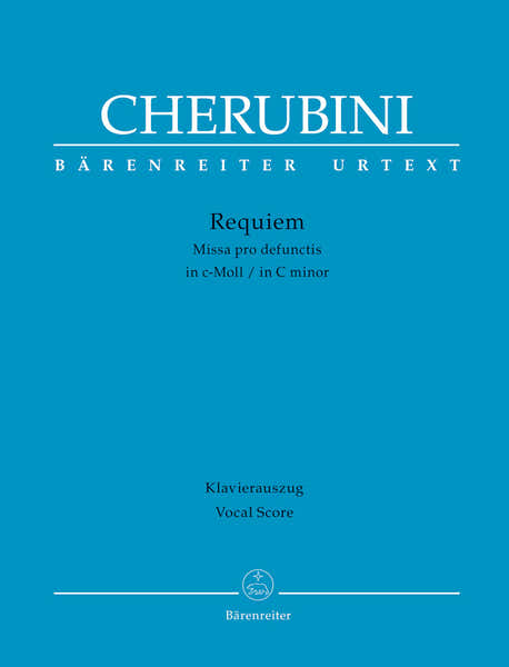 Barenreiter Cherubini L. - Requiem - Vocal Score