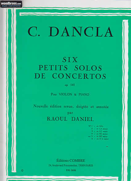 Dancla - Petit Solo N.5 Concerto Op.141 - Violon et Piano