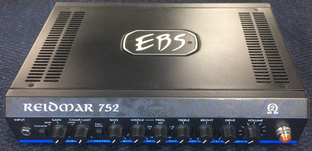 Cabezal de amplificador de bajo Reidmar 752 (750 W por debajo de 2 Ohms) - Stock B