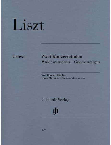 Liszt - Deux Etudes De Concert - Piano