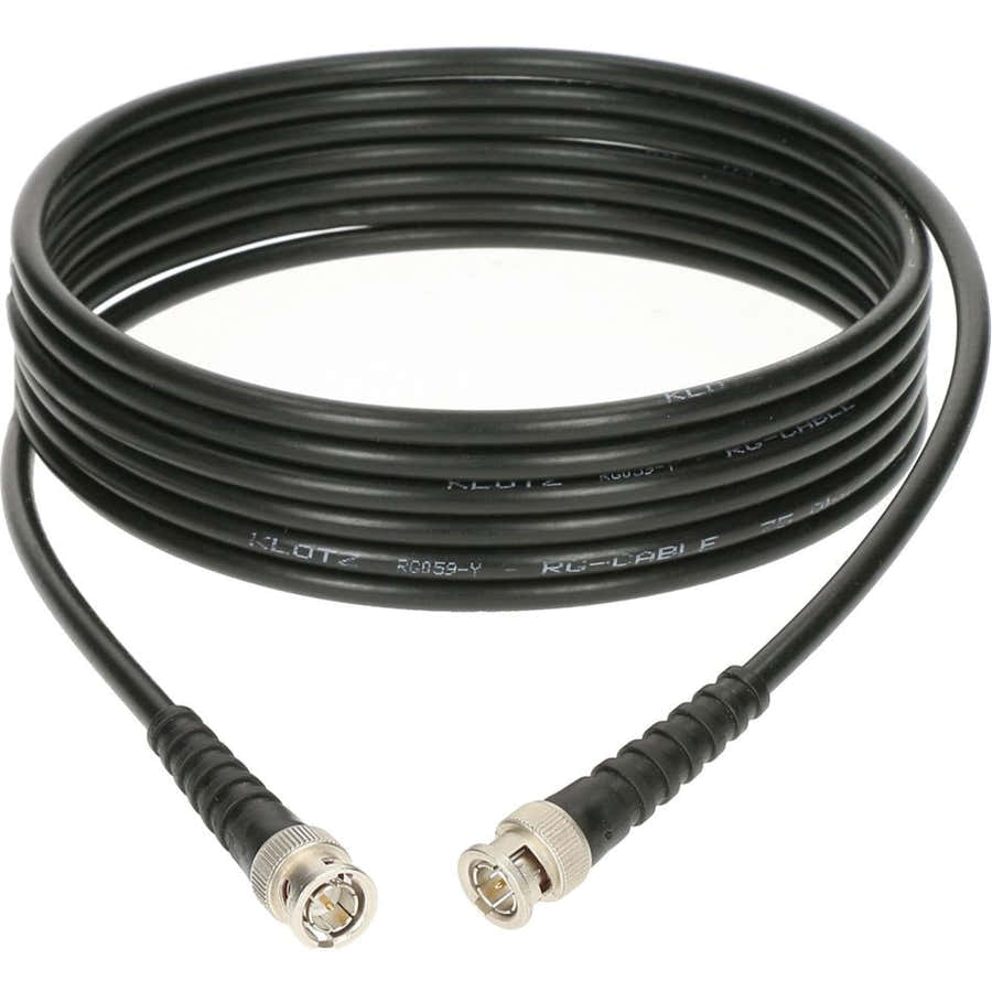 SWCT0050 VIDEO CABLE BLACK RG59 5M BNC - BNC
