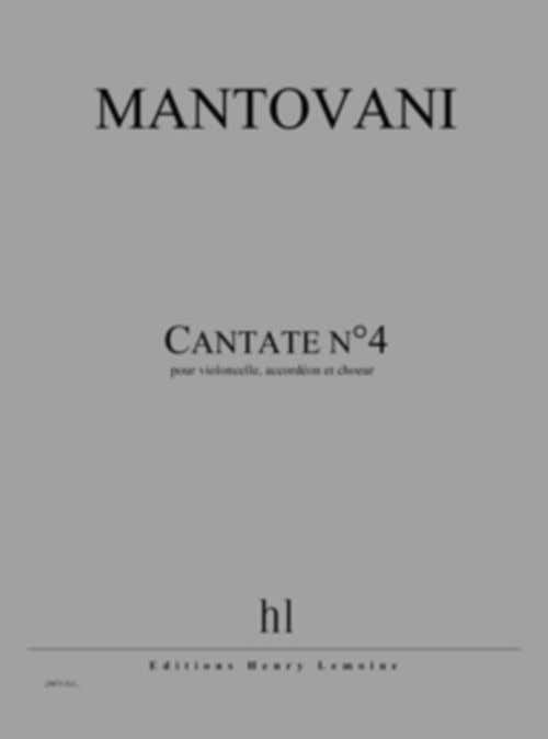 Movani - Cate N°4 - Violoncelle Accordéon Et Choeur