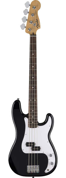 Estándar Precision Bass LRL golpeador blanco Negro