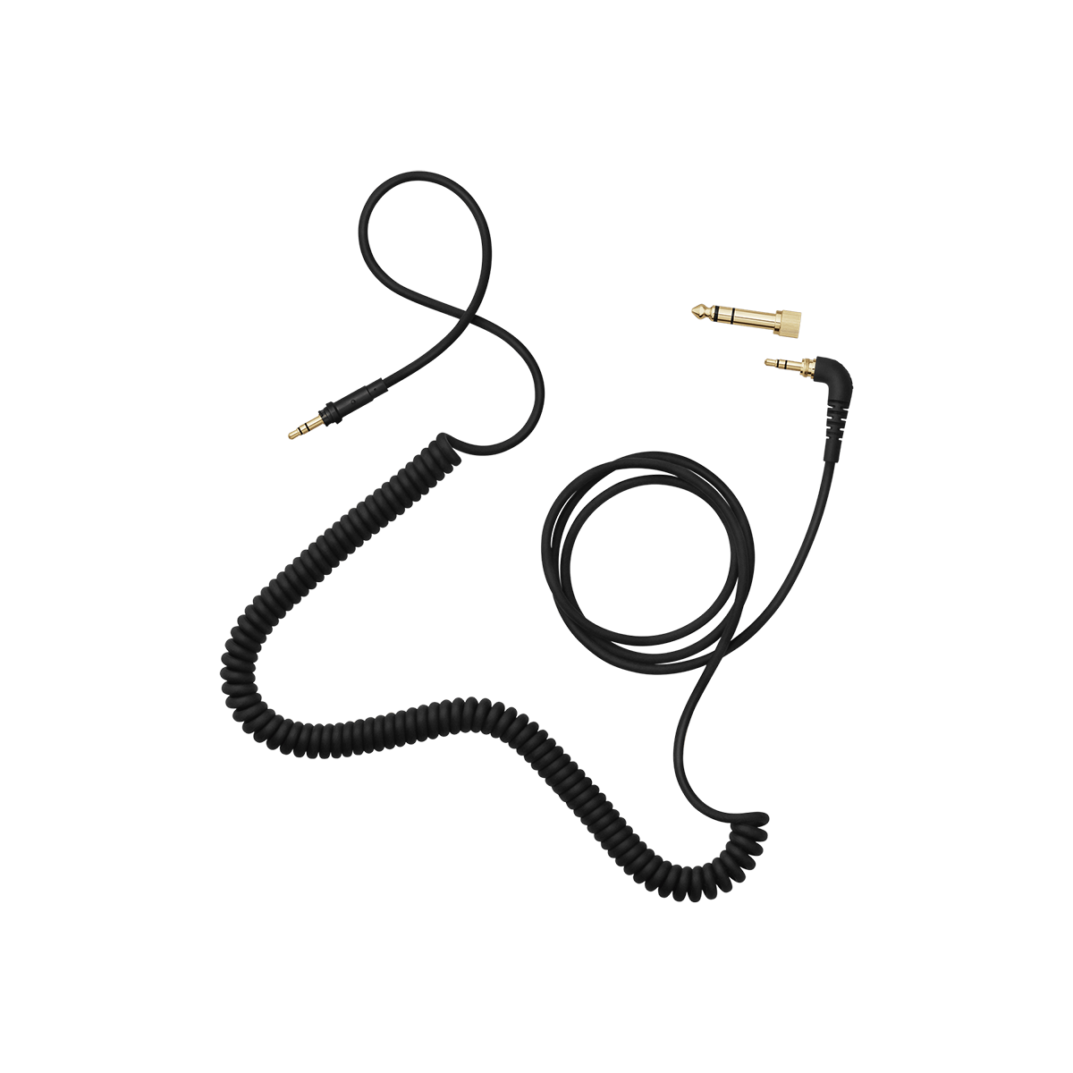 Aiaiai  C02 - Cable en espiral con adaptador 1.5M de longitud